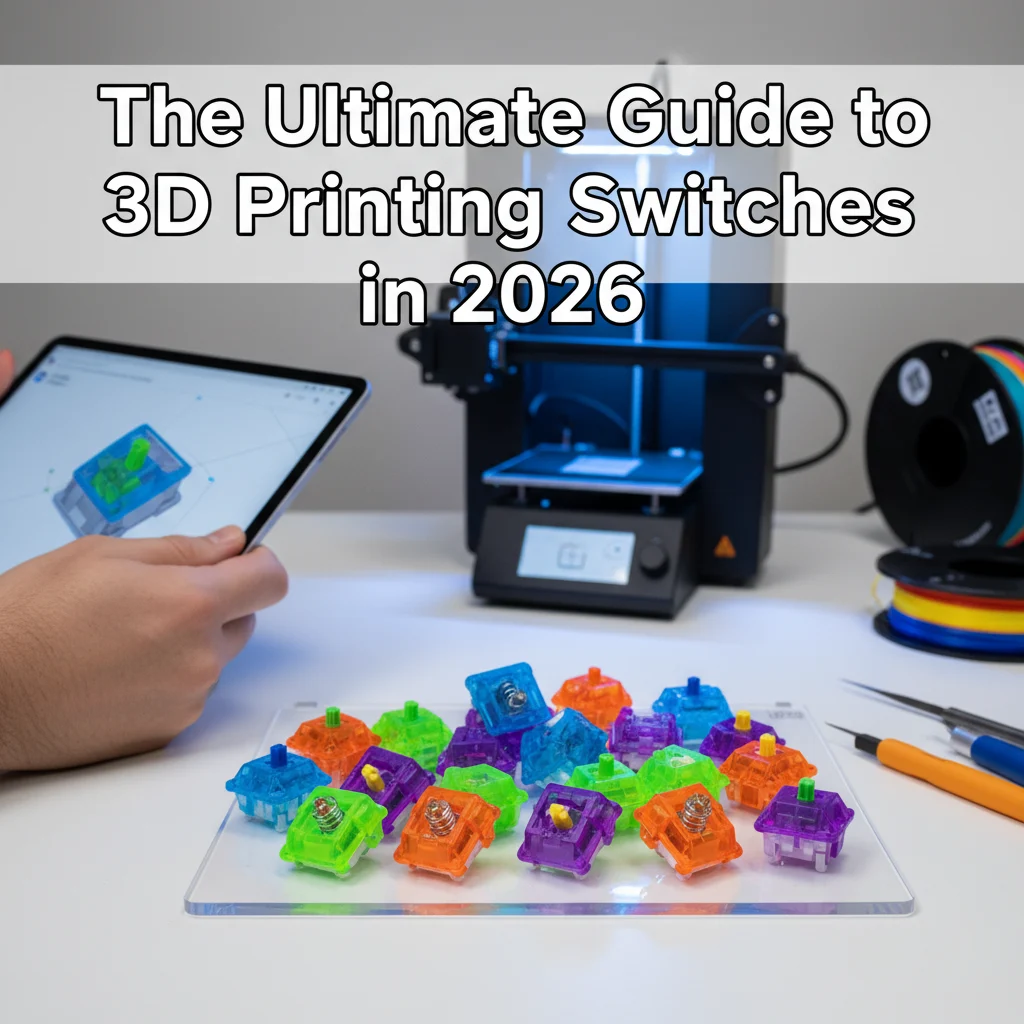 The Ultimate Guide to 3D Printing Switches in 2026