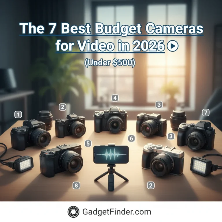 The 7 Best Budget Cameras for Video in 2026 (Under $500)