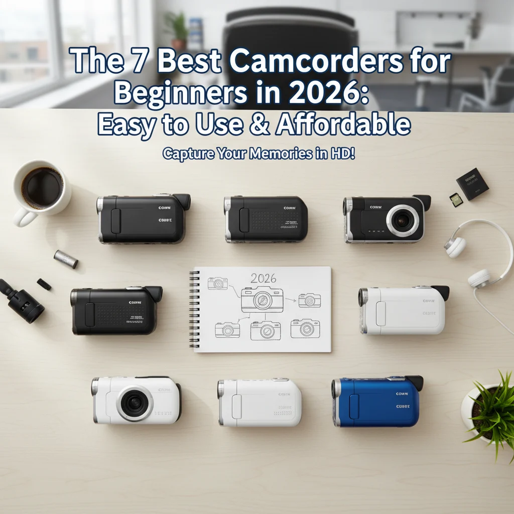 The 7 Best Camcorders for Beginners in 2026: Easy to Use & Affordable
