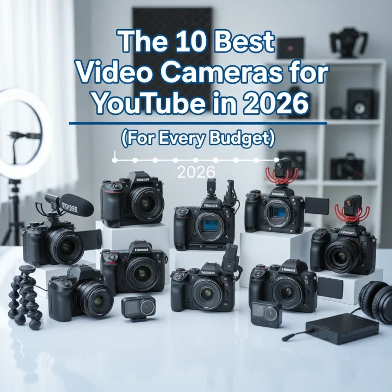 The 10 Best Video Cameras for YouTube in 2026 (For Every Budget)