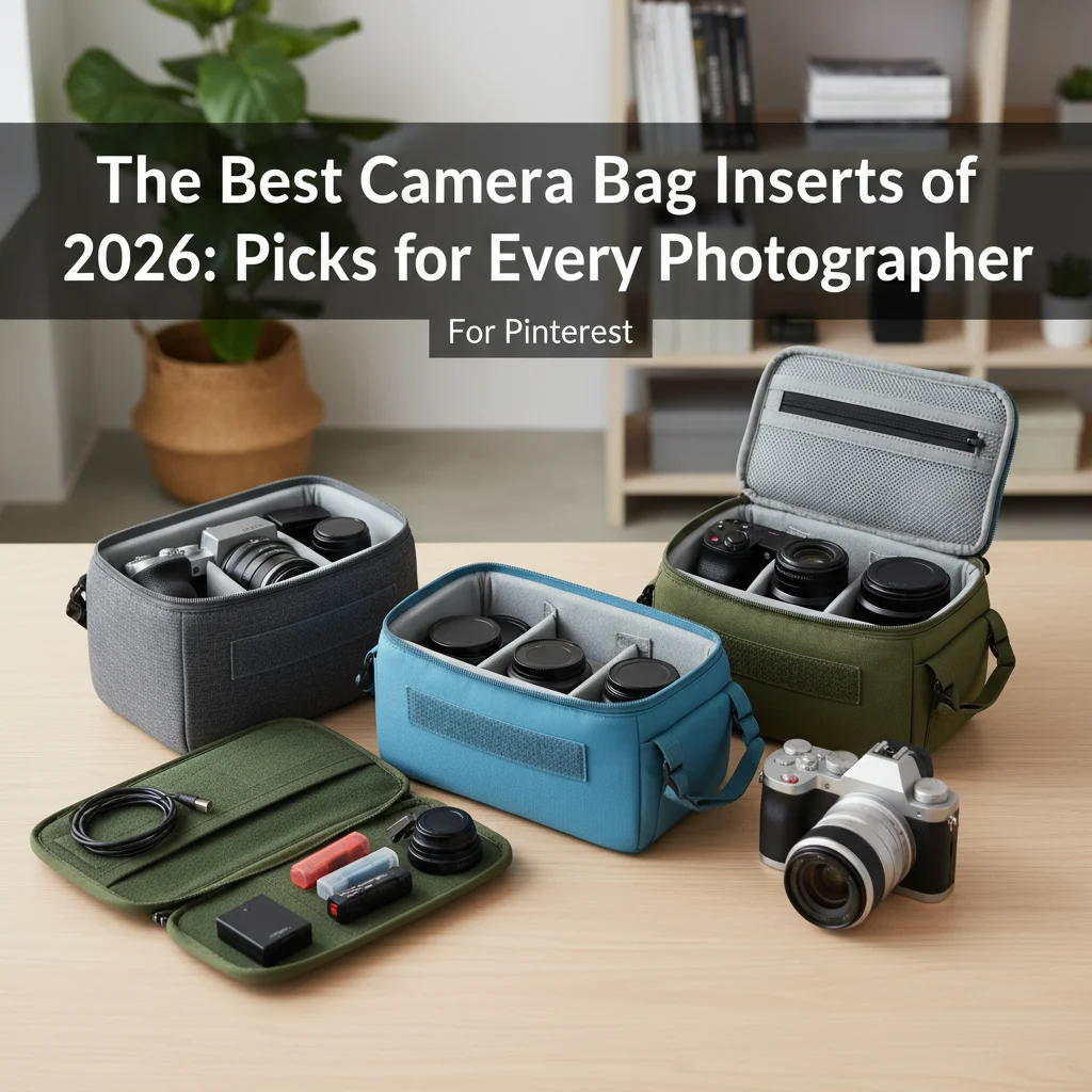 The Best Camera Bag Inserts of 2026: Top Picks for Every Photographer