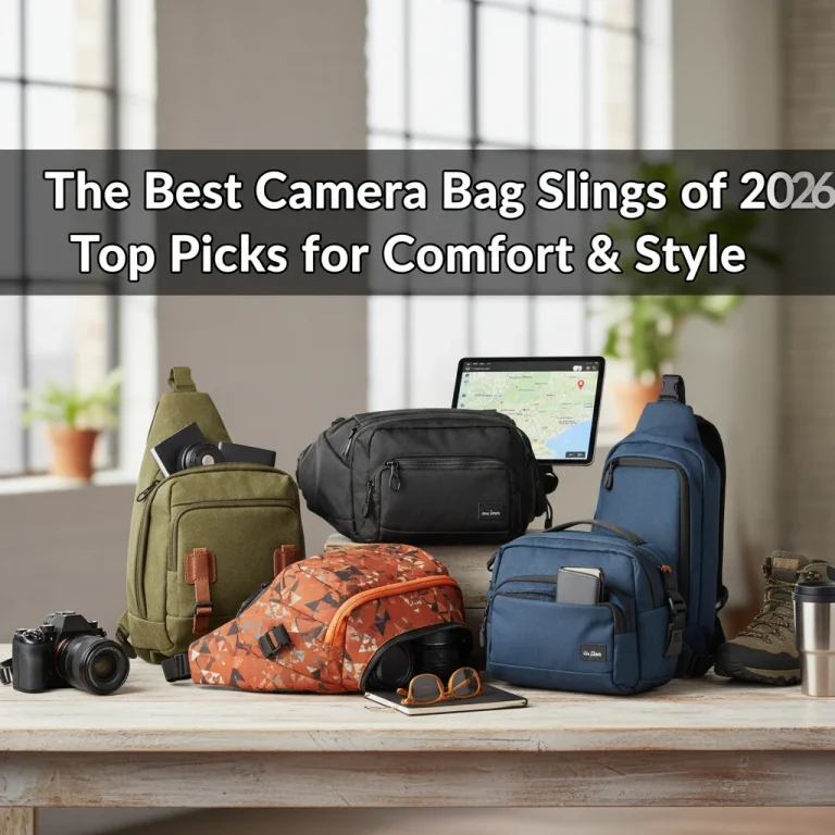 The Best Camera Bag Slings of 2026: Top Picks for Comfort & Style
