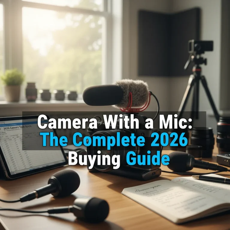 Camera With a Mic: The Complete 2026 Buying Guide