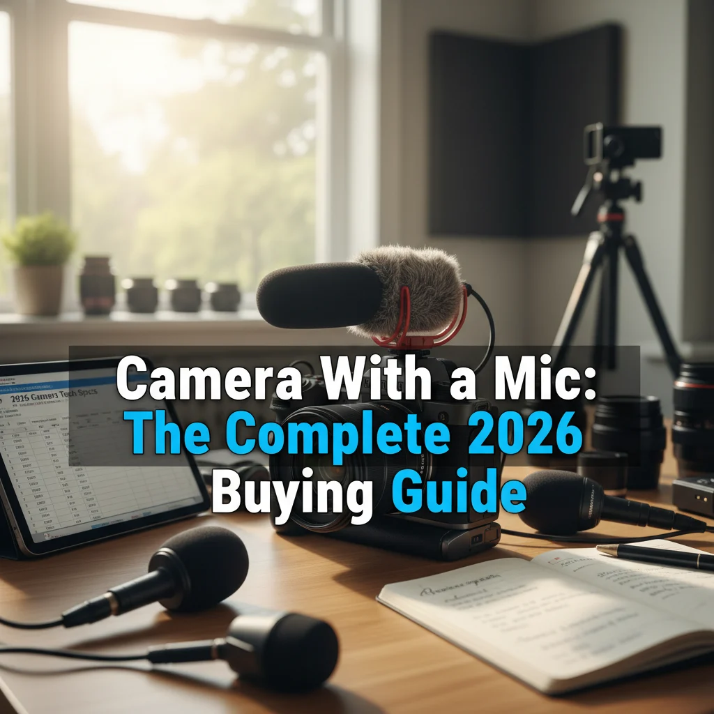 Camera With a Mic: The Complete 2026 Buying Guide