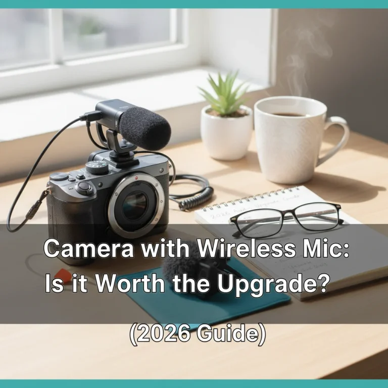 Camera with Wireless Mic: Is it Worth the Upgrade? (2026 Guide)