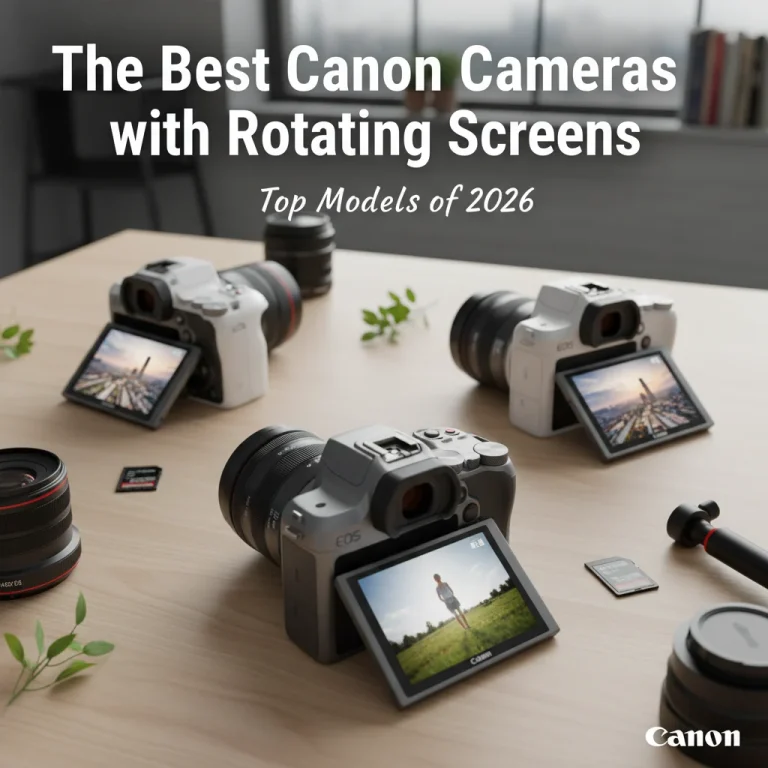 The Best Canon Cameras with Rotating Screens: Top Models of 2026