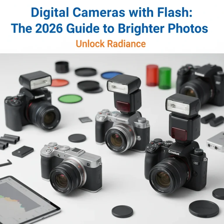 Digital Cameras with Flash: The 2026 Guide to Brighter Photos