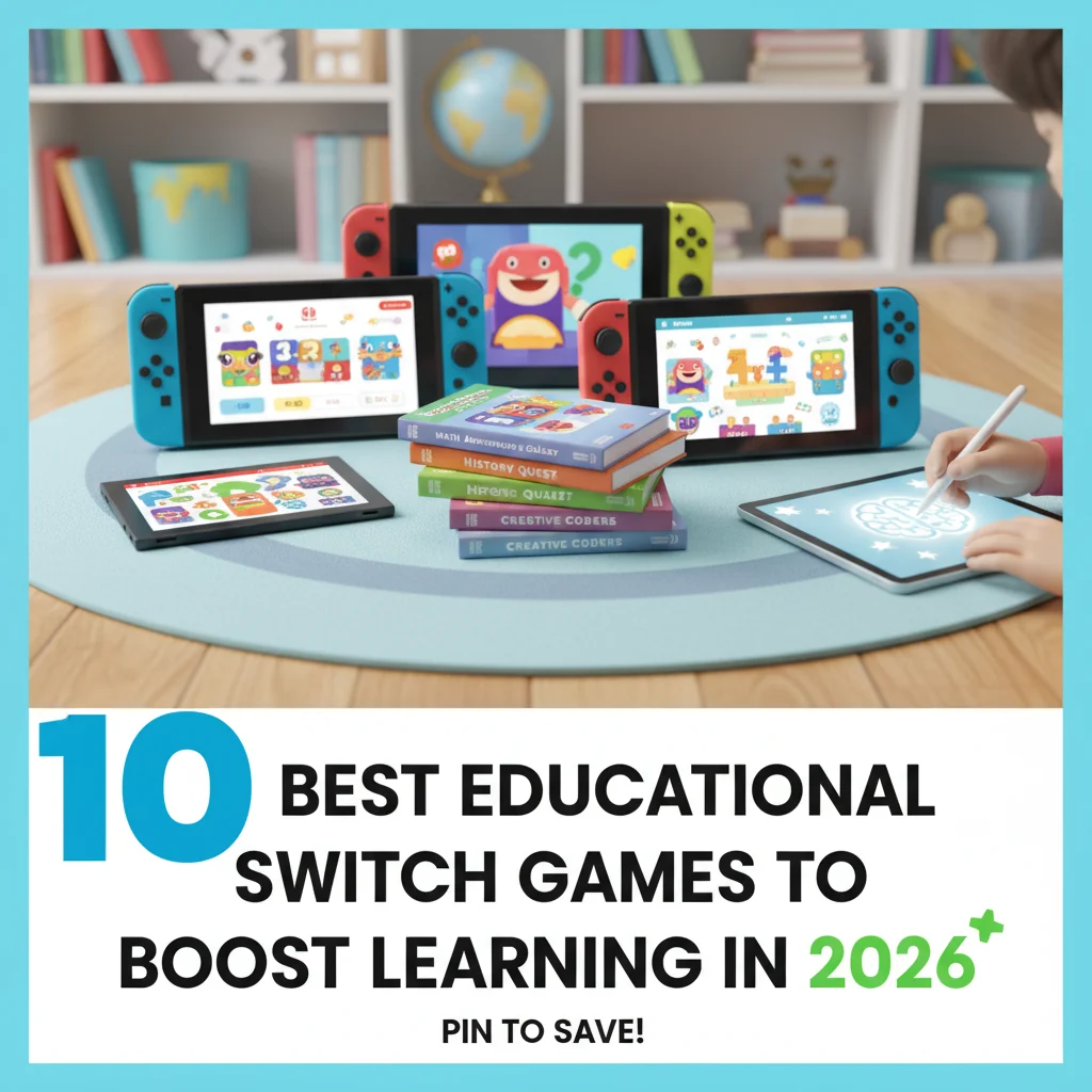 10 Best Educational Switch Games to Boost Learning in 2026