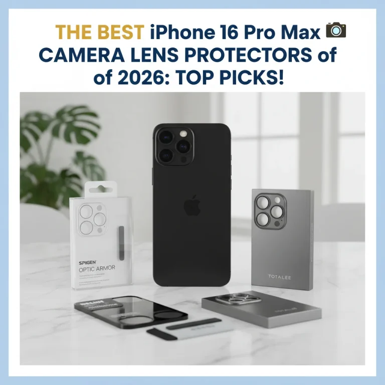 The Best iPhone 16 Pro Max Camera Lens Protectors of 2026: Top Picks!