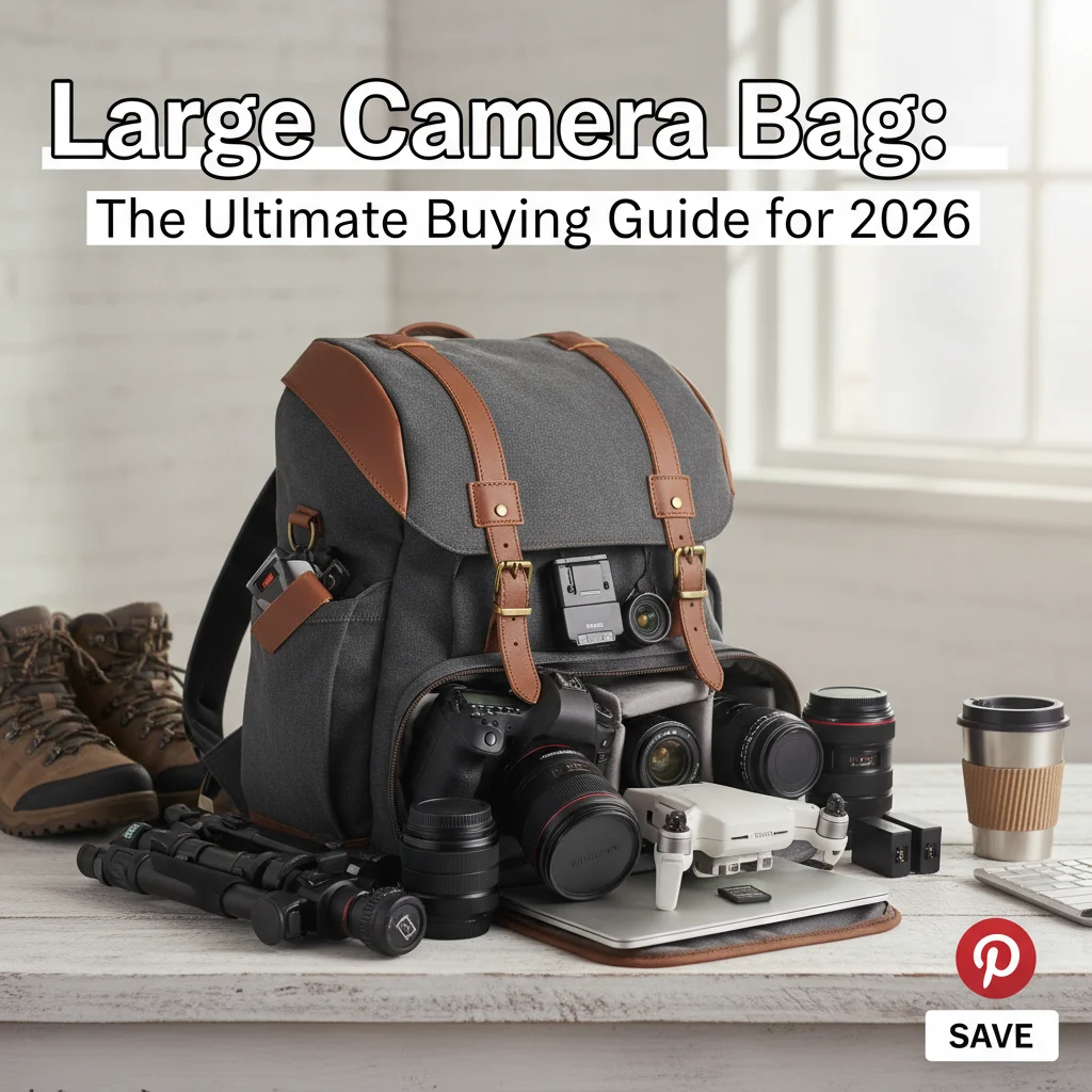 Large Camera Bag: The Ultimate Buying Guide for 2026