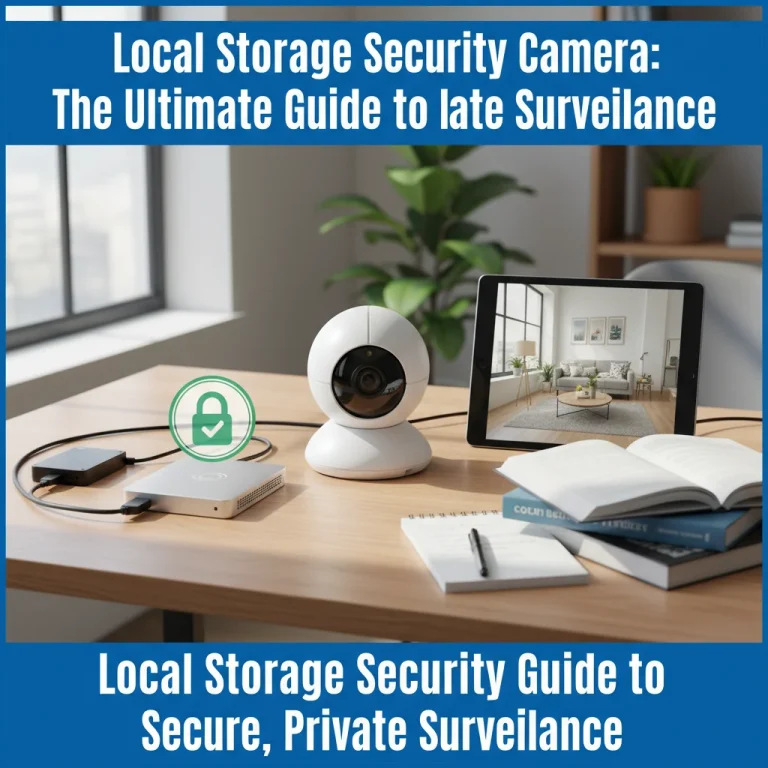 Local Storage Security Camera: The Ultimate Guide to Secure, Private Surveillance