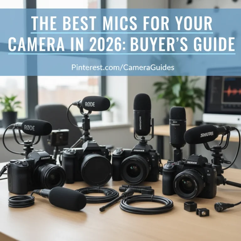 The Best Mics for Your Camera in 2026: Buyer’s Guide