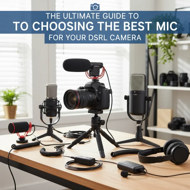 The Ultimate Guide to Choosing the Best Mic for Your DSLR Camera