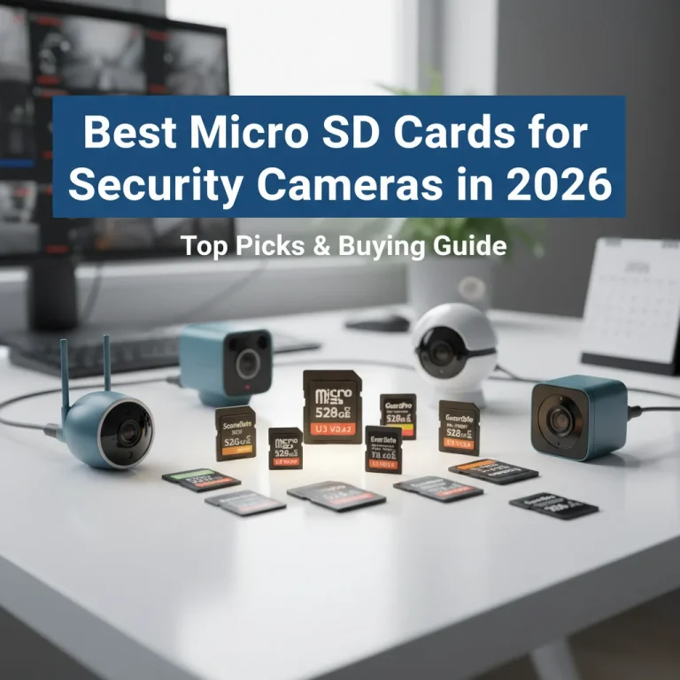 Best Micro SD Cards for Security Cameras in 2026: Top Picks & Buying Guide