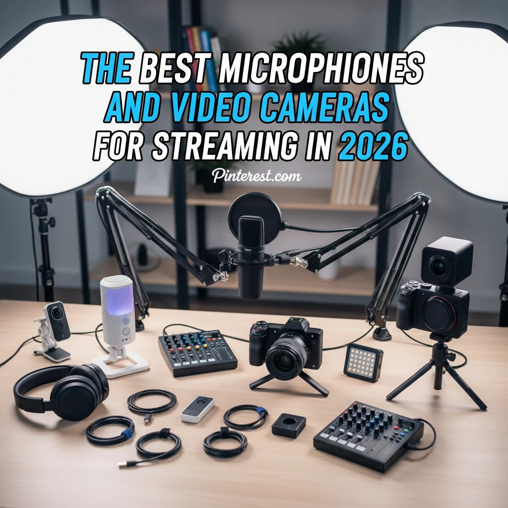 The Best Microphones and Video Cameras for Streaming in 2026