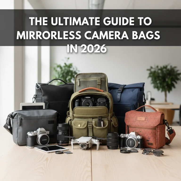 The Ultimate Guide to Mirrorless Camera Bags in 2026