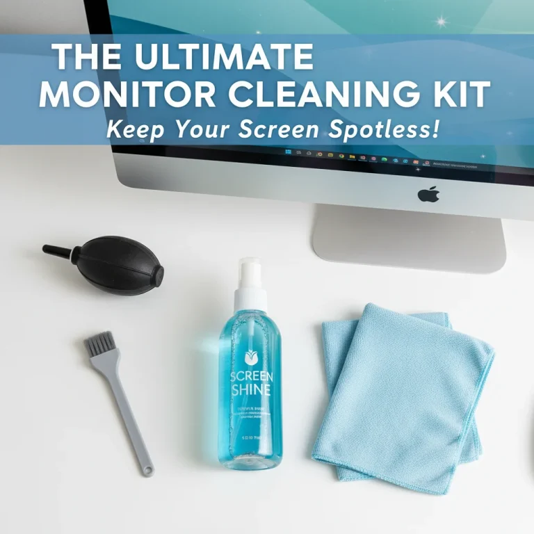 The Ultimate Monitor Cleaning Kit: Keep Your Screen Spotless!