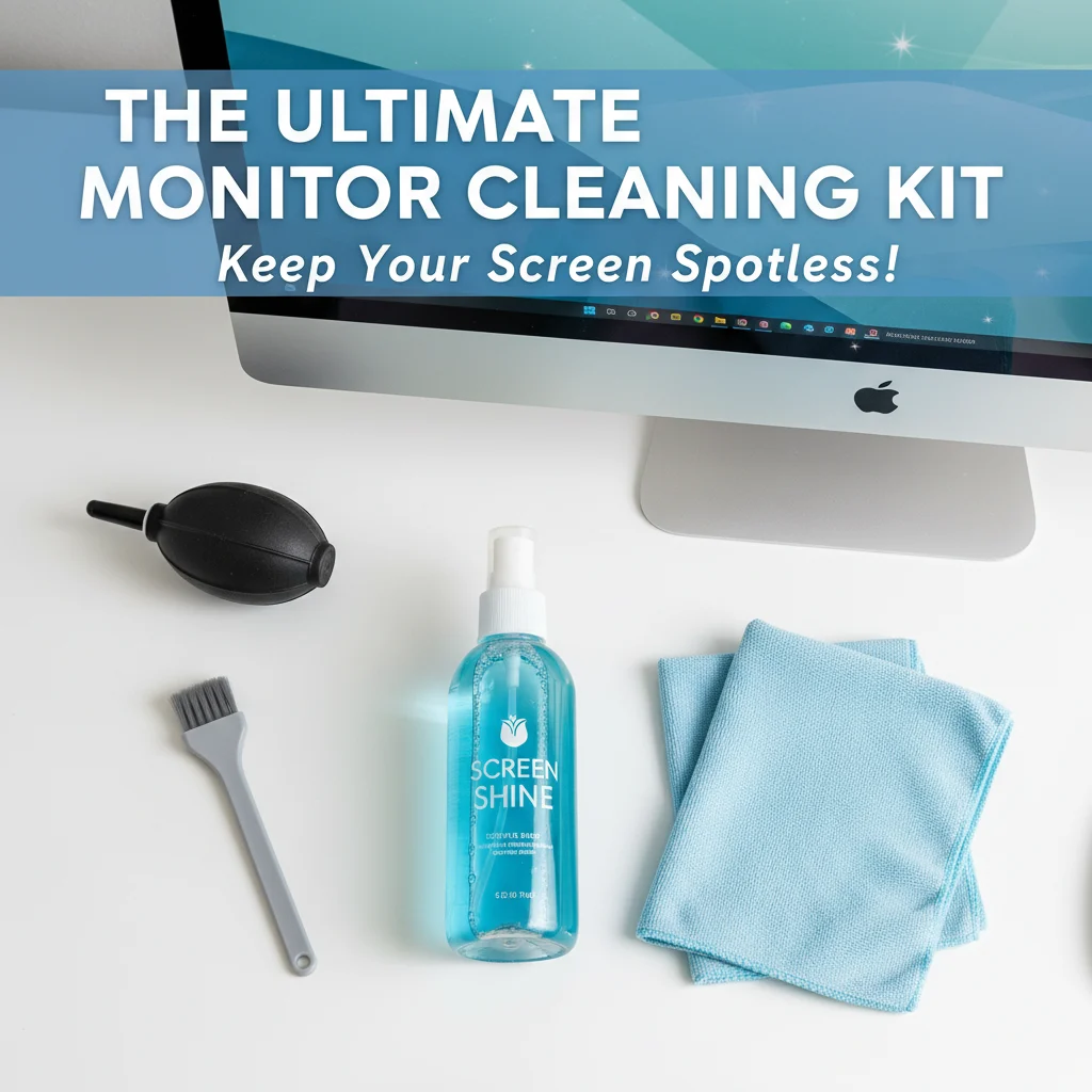 The Ultimate Monitor Cleaning Kit: Keep Your Screen Spotless!