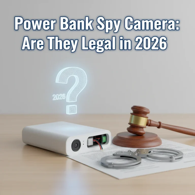 Power Bank Spy Camera: Are They Legal in 2026?
