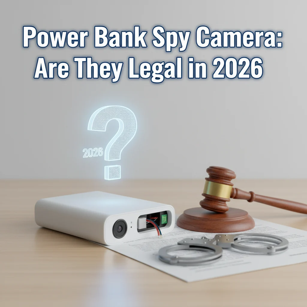 Power Bank Spy Camera: Are They Legal in 2026?
