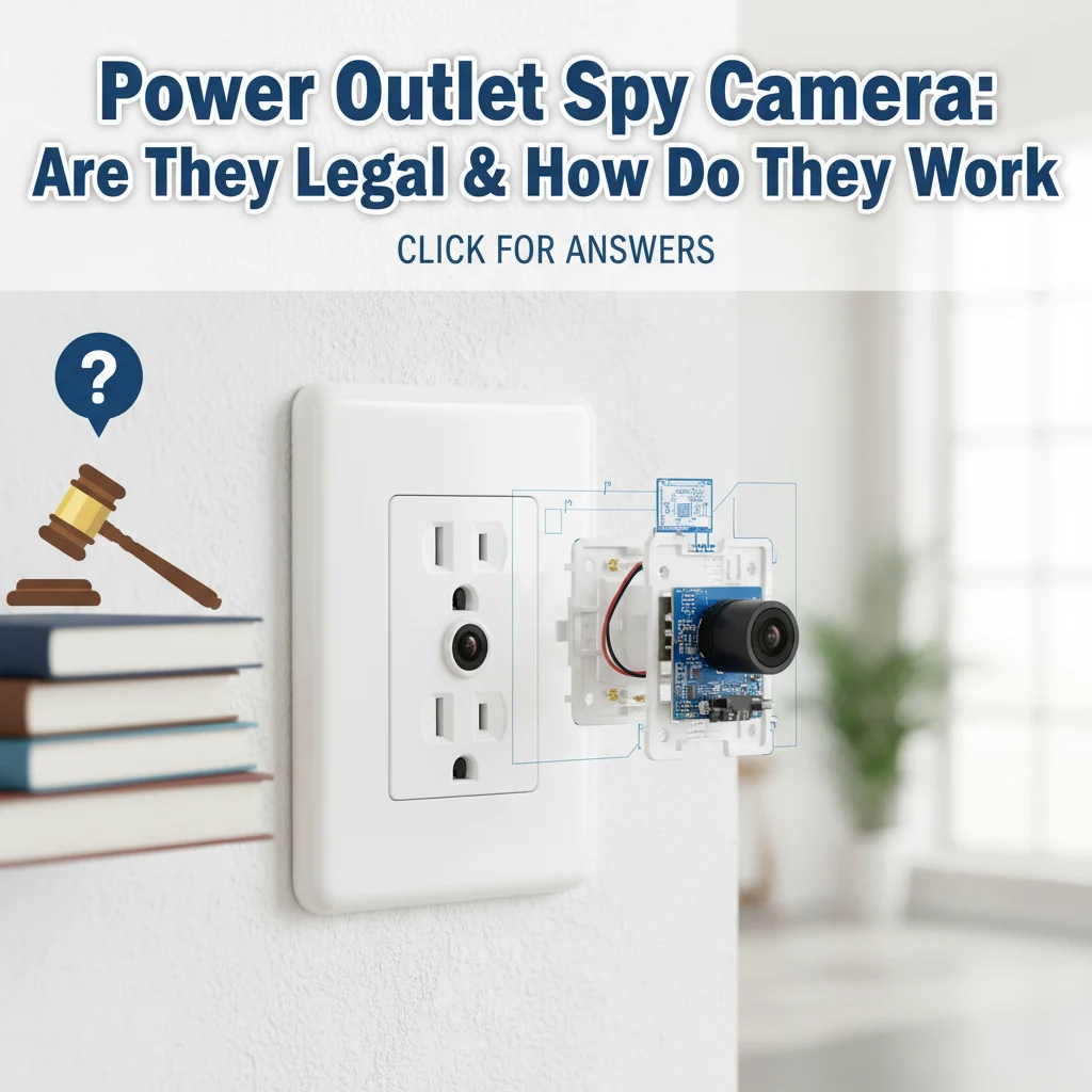Power Outlet Spy Camera: Are They Legal & How Do They Work?