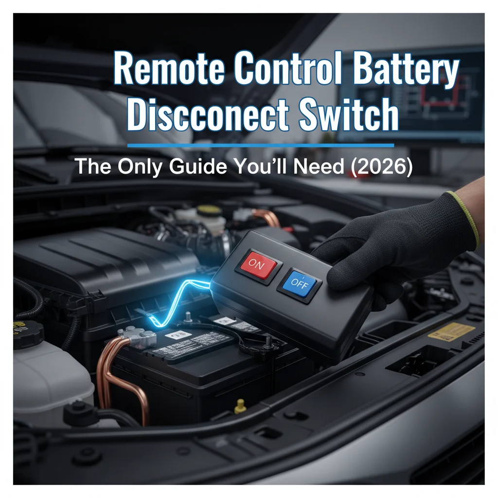 Remote Control Battery Disconnect Switch: The Only Guide You’ll Need (2026)