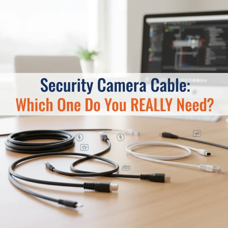 Security Camera Cable: Which One Do You REALLY Need?