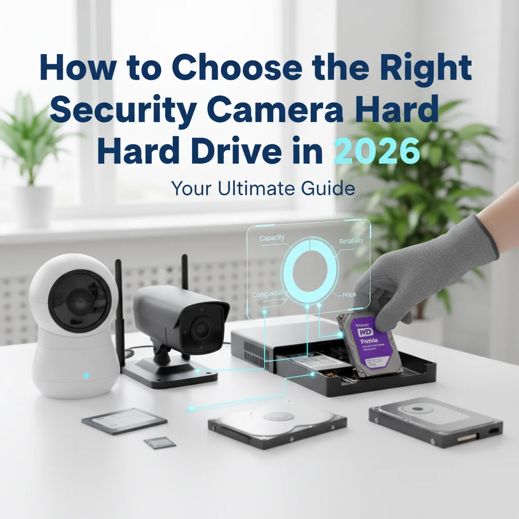 How to Choose the Right Security Camera Hard Drive in 2026