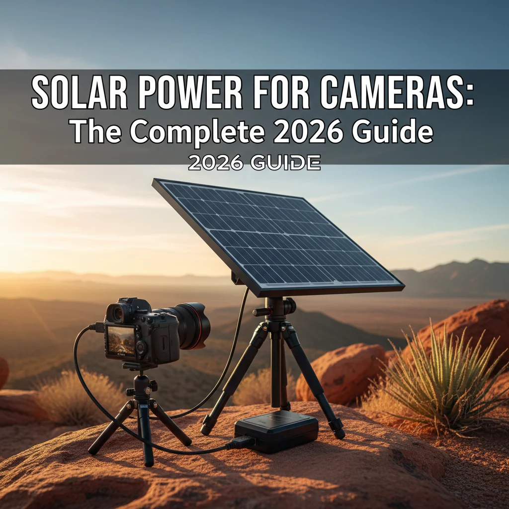 Solar Power for Cameras: The Complete 2026 Guide