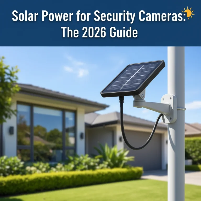 Solar Power for Security Cameras: The 2026 Guide