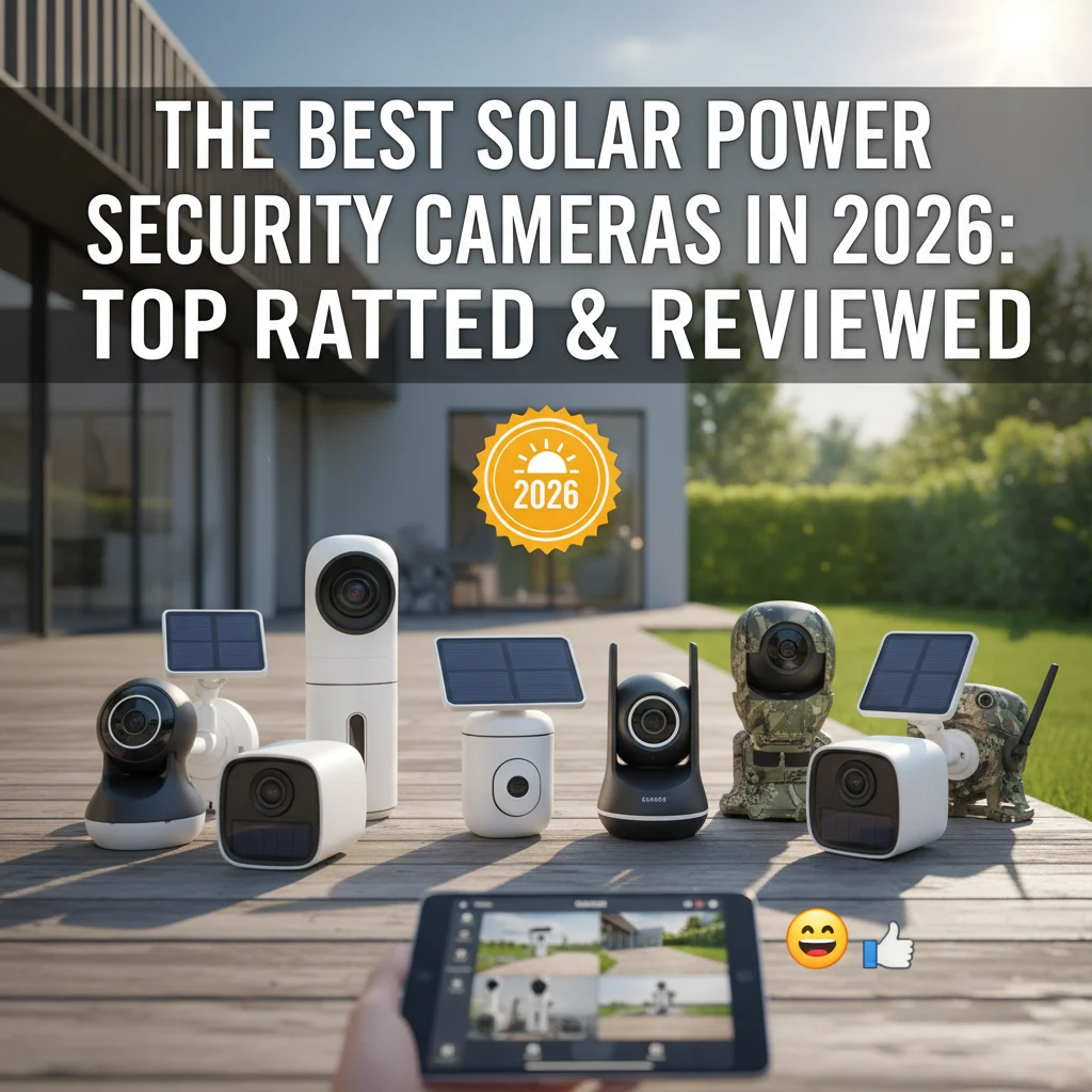 The Best Solar Power Security Cameras in 2026: Top Rated & Reviewed