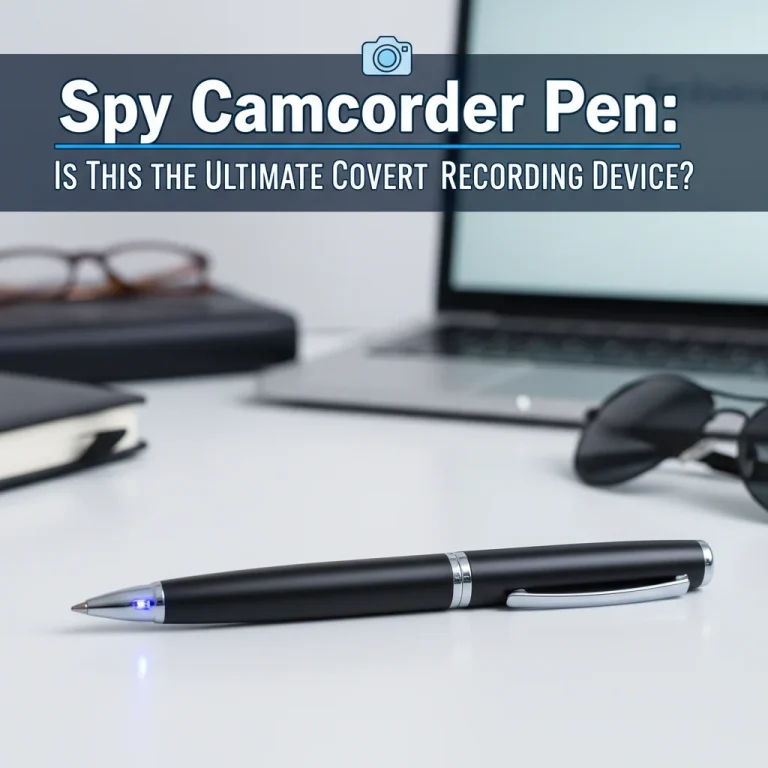 Spy Camcorder Pen: Is This the Ultimate Covert Recording Device?