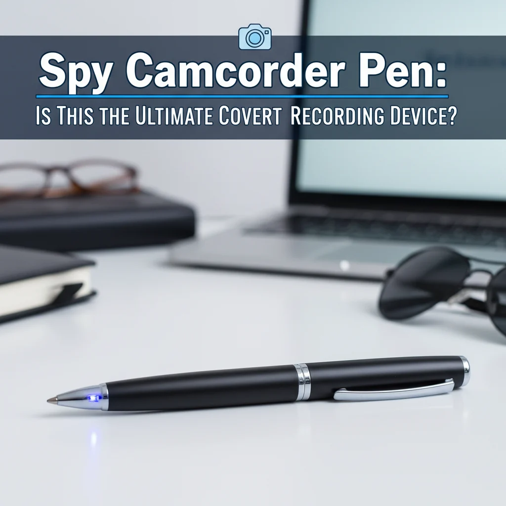 Spy Camcorder Pen: Is This the Ultimate Covert Recording Device?
