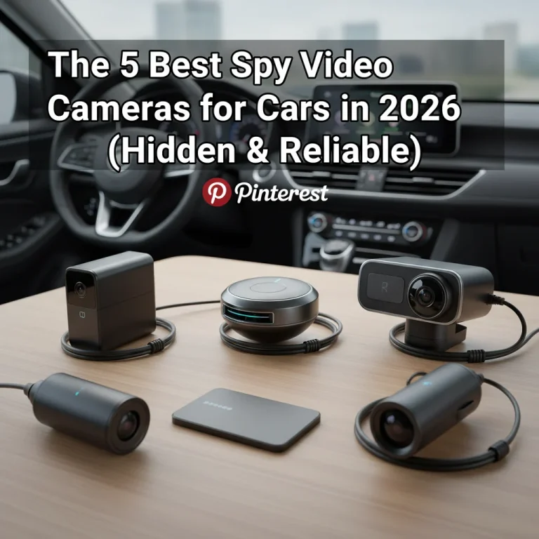 The 5 Best Spy Video Cameras for Cars in 2026 (Hidden & Reliable)