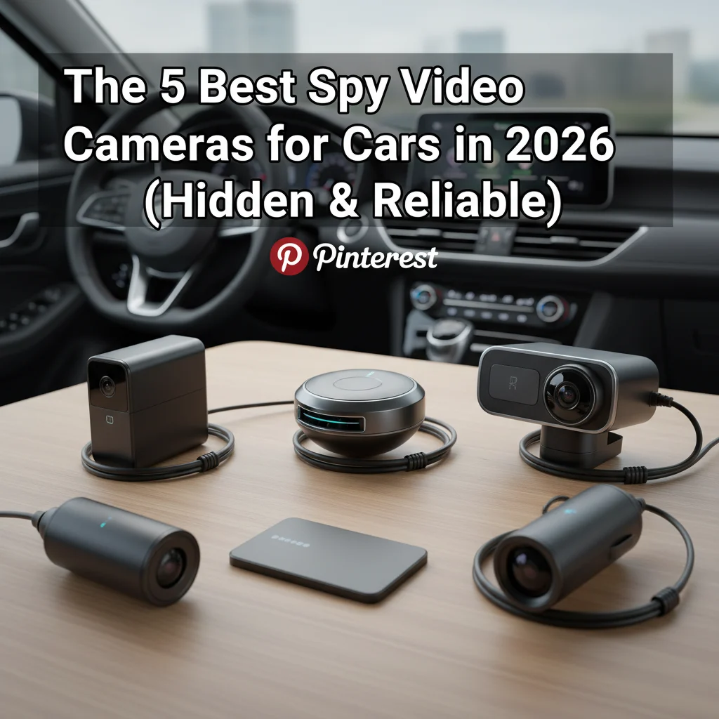 The 5 Best Spy Video Cameras for Cars in 2026 (Hidden & Reliable)
