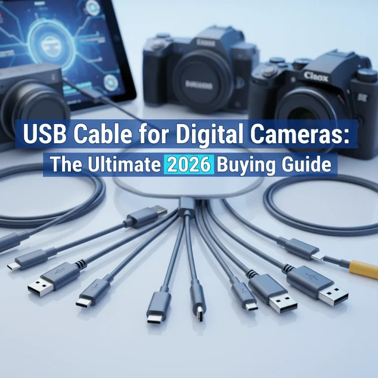 USB Cable for Digital Cameras: The Ultimate 2026 Buying Guide