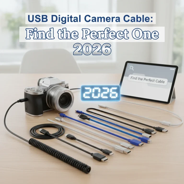 USB Digital Camera Cable: Find the Perfect One in 2026