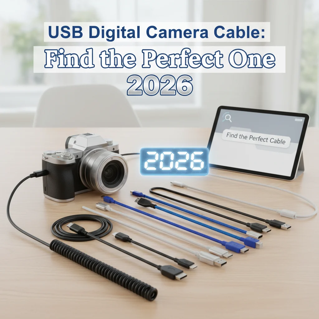 USB Digital Camera Cable: Find the Perfect One in 2026