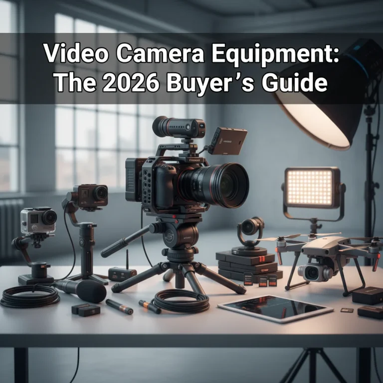 Video Camera Equipment: The 2026 Buyer’s Guide
