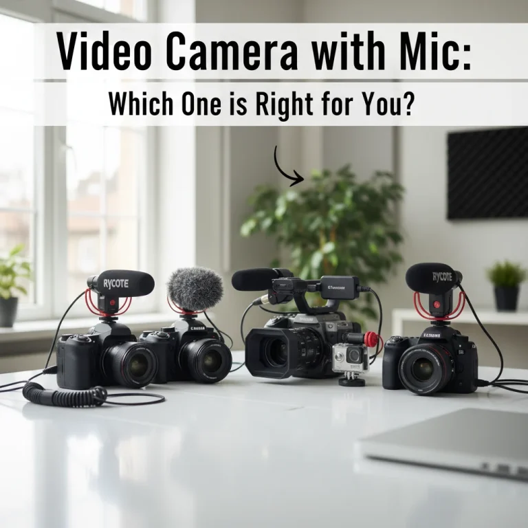 Video Camera with Mic: Which One is Right for You?