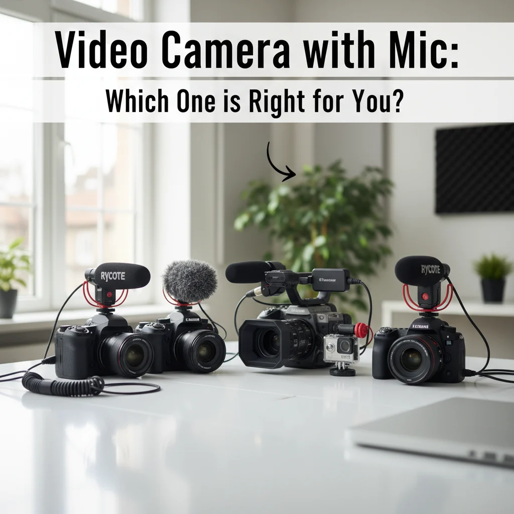 Video Camera with Mic: Which One is Right for You?