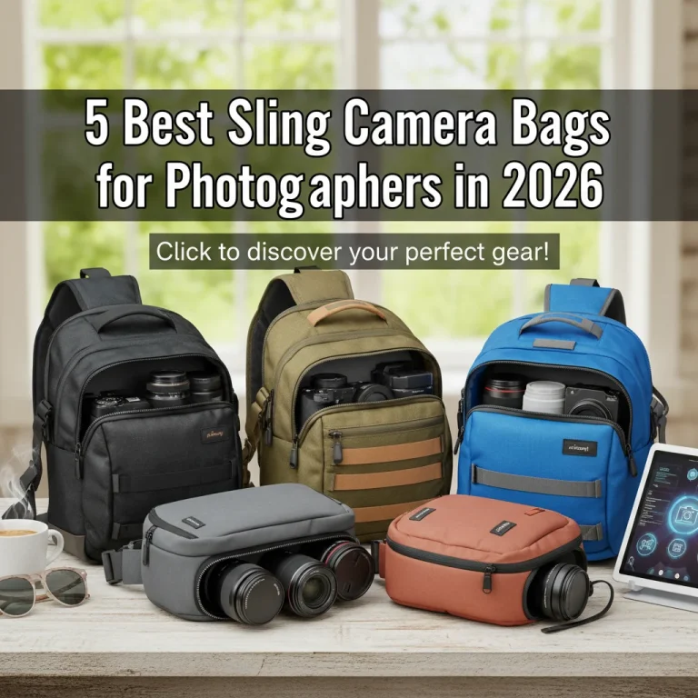 5 Best Sling Camera Bags for Photographers in 2026