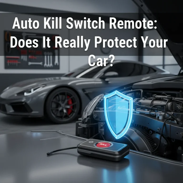 Auto Kill Switch Remote: Does It Really Protect Your Car?