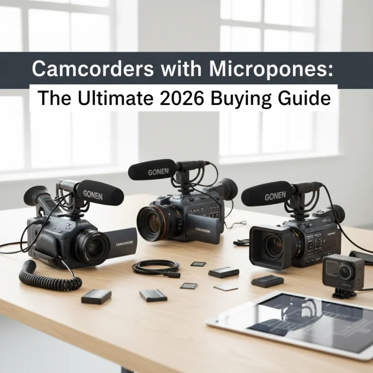 Camcorders with Microphones: The Ultimate 2026 Buying Guide