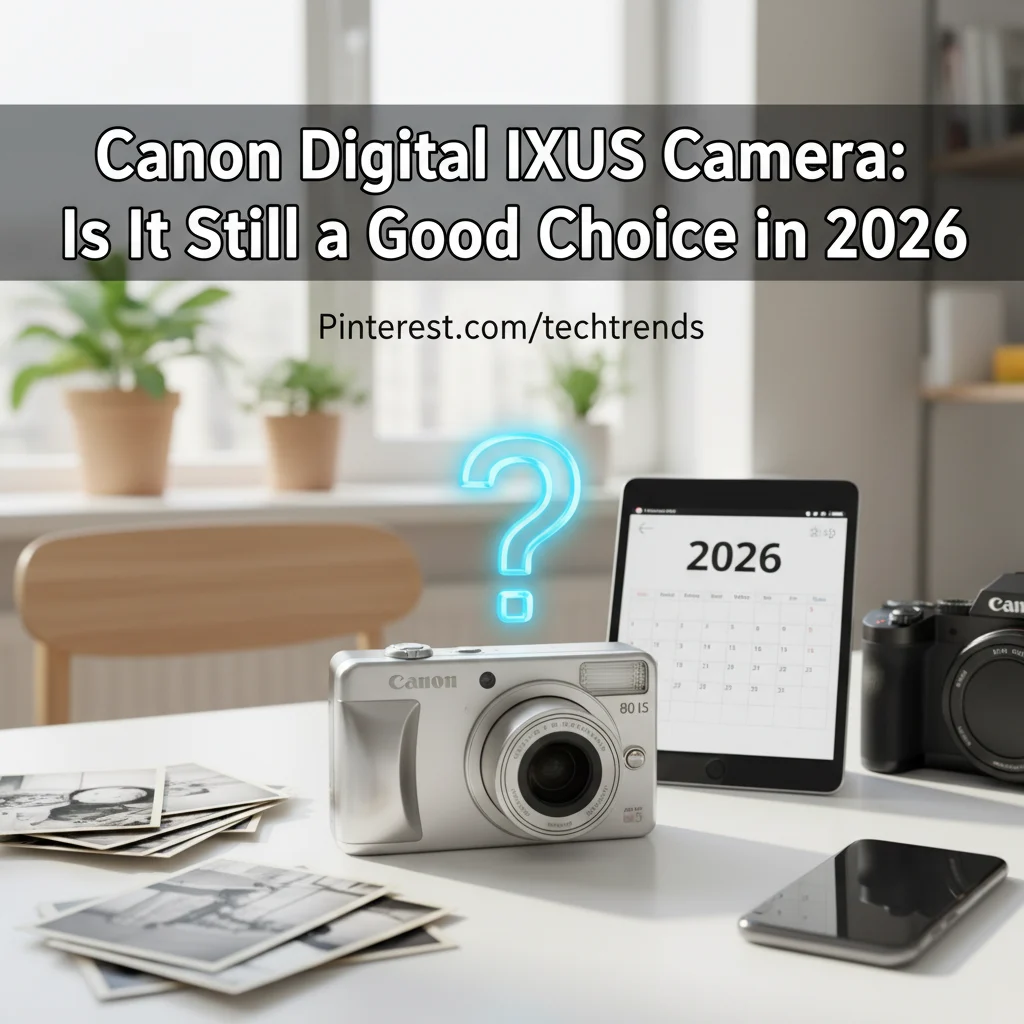 Canon Digital IXUS Camera: Is It Still a Good Choice in 2026?
