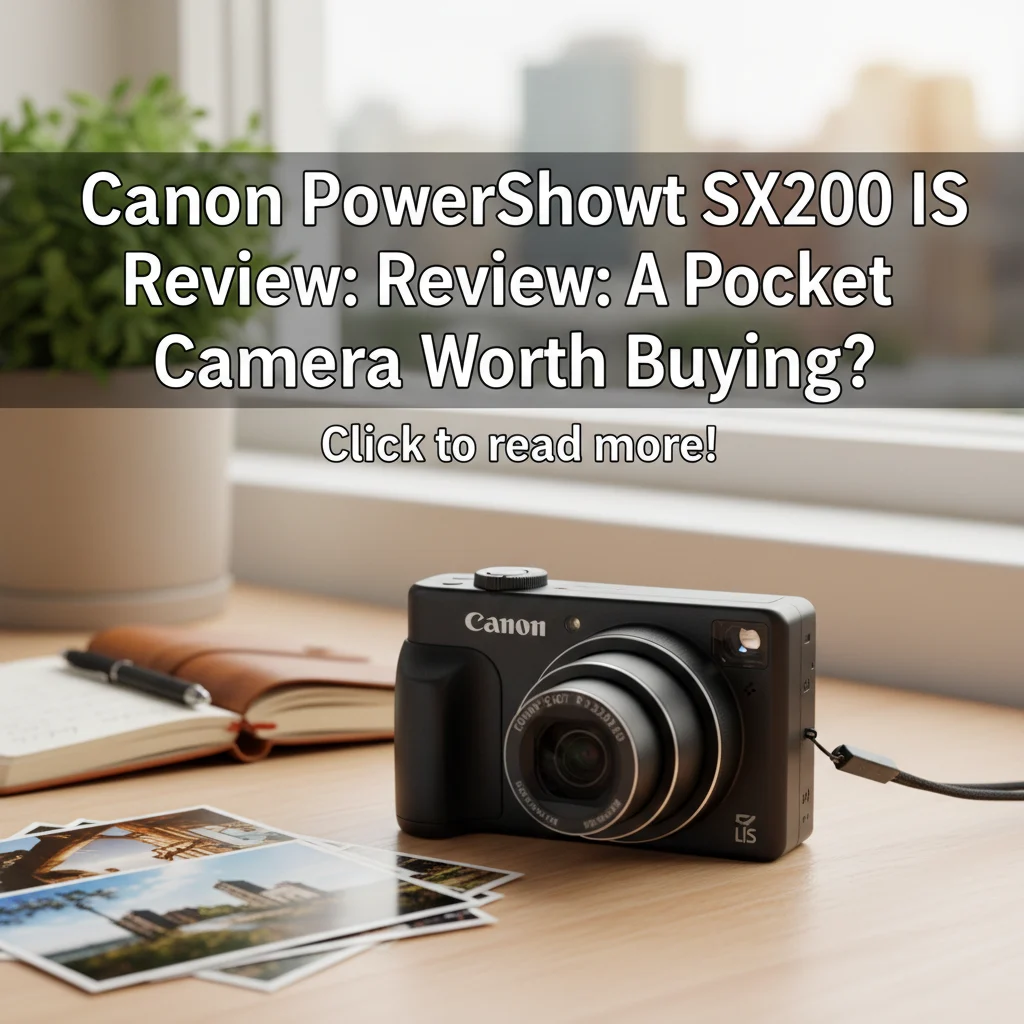 Canon PowerShot SX200 IS Review: A Pocket Camera Worth Buying?
