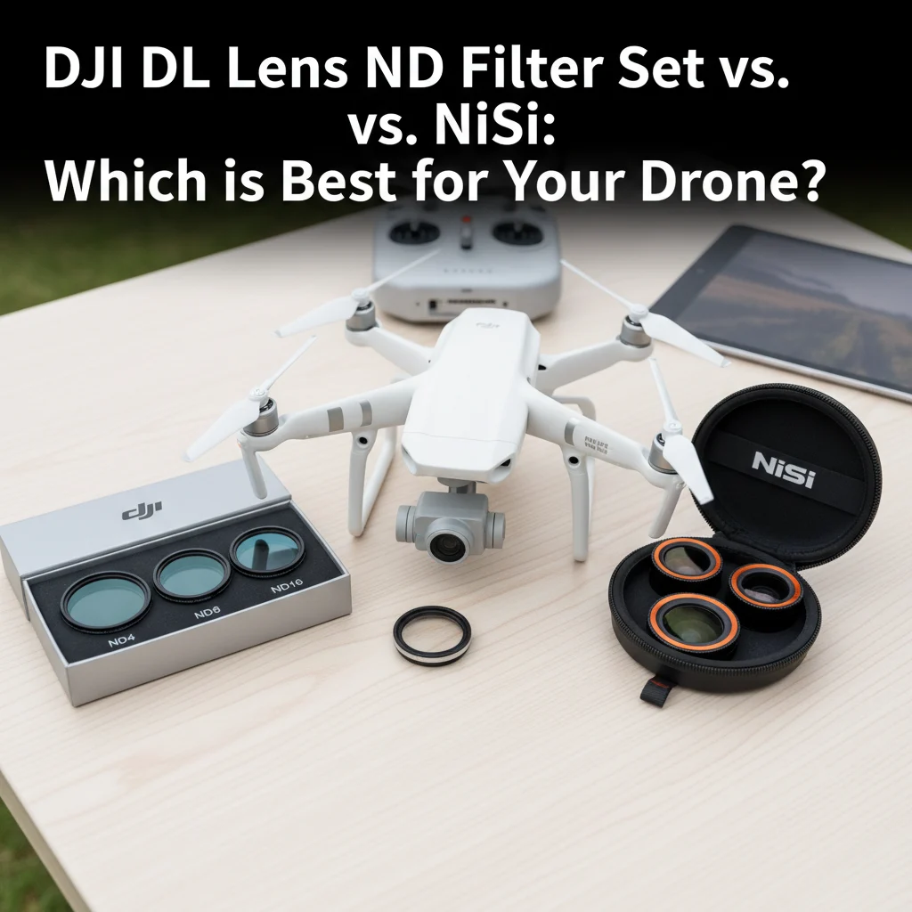 DJI DL Lens ND Filter Set vs. NiSi: Which is Best for Your Drone?