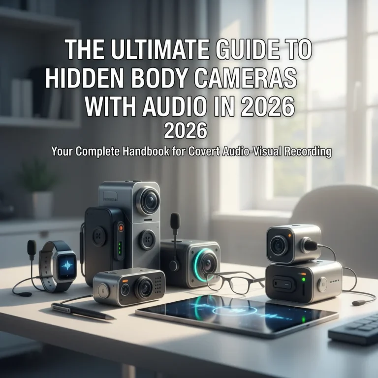 The Ultimate Guide to Hidden Body Cameras with Audio in 2026