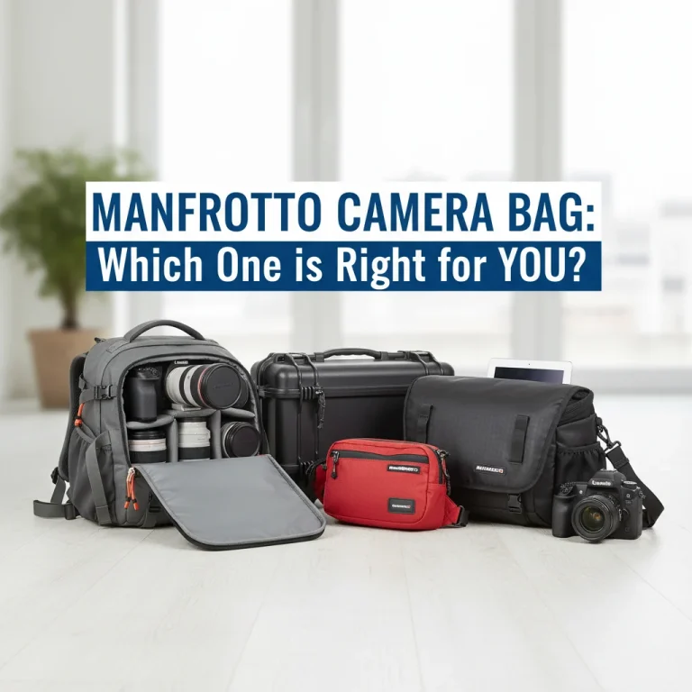 Manfrotto Camera Bag: Which One is Right for YOU?