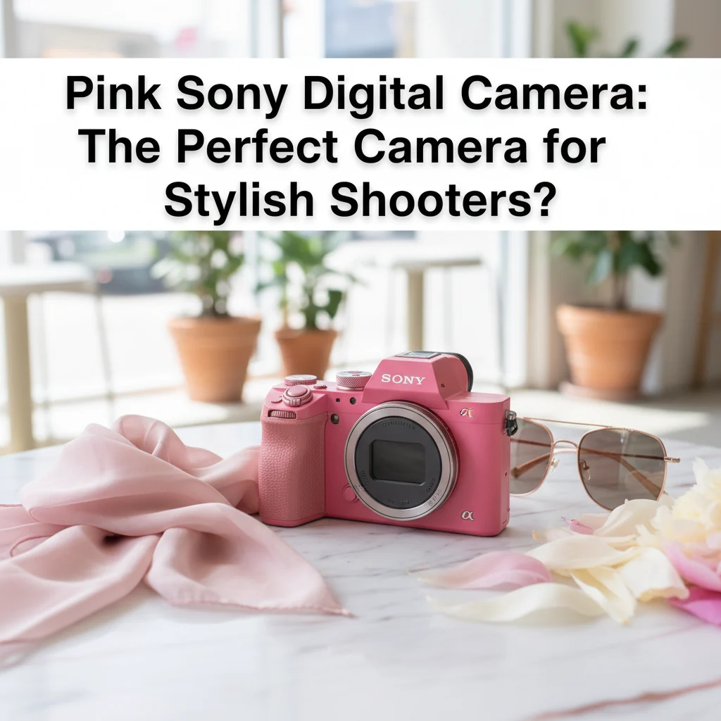 Pink Sony Digital Camera: The Perfect Camera for Stylish Shooters?